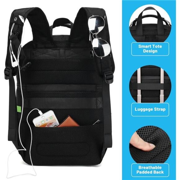 Insulated Cooler Backpack,Double Deck Leakproof Cooler Bag, Insulated Backpack - Picture 4 of 7